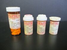 4 Vintage 1976-77 Prescription Pill Bottle BAMC-Ft. Sam Houston, TEXAS picture