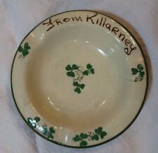 Vintage Carrig Ware Small Pottery Ashtray Killarney Republic of Ireland 4.5