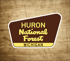 Huron National Forest Decal Sticker 3.75