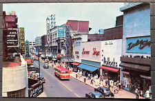 Vintage Postcard 1940's Granby Street (looking North) Norfolk Virginia picture