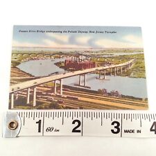 New Jersey Turnpike -Passaic River Bridge- Aerial 2.5 x 3.5 Miniature Postcard picture