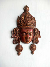 Vintage Hanging, Copper hanging, Copper Wall Mask, Buddhism, Buddha, Hindu Tibet picture
