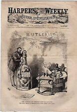 President Grant Finance Bill Veto Historic Harper’s Weekly Full Newspaper 1874 picture