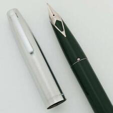 Sheaffer 440 Fountain Pen - Green, Medium Short Diamond Nib (New Old Stock) picture