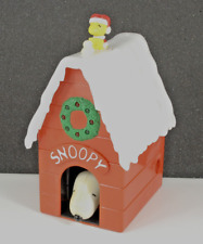 Peanuts Snoopy & Woodstock Galerie Christmas Holiday Bubblegum Candy Dispenser picture