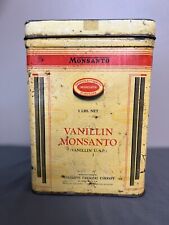 RARE Vintage Monsanto Tin 5lbs picture