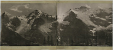Schroeder, Switzerland, Panorama de la Wengernalp vintage print, Switzerland Photom picture
