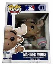 Funko Pop Mariner Moose Seattles Mariners Mascot #01 In Pop Protector picture