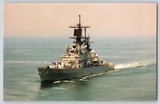 Postcard US Navy Ship - USS Harry E Yarnell - CG-17 picture
