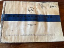 Mercedes 220seb 220 factory parts catalog A 1959  12018 picture