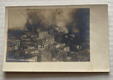 Amazing RPPC 1906 San Francisco Earthquake aftermath Fire Nob Hill California CA picture