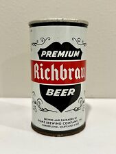 Richbrau Premium Beer SS Can Empty - Home Brewing Co. - Cumberland, MD picture