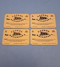 1950's HO Gauge Laurel Railroad Pass - Good For Any Train Running - HMRA Member picture