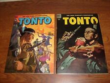 TONTO #9 & #16, 1953 and 1954 DELL COMICS, NICE BUT picture