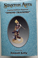 EMMETT KELLY  “SPRING TRAINING” LIMITED FIGURINE BY STANTON ARTS 1991 25318 picture