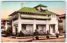 1910's-20's MORRIS HALL OCEAN CITY NEW JERSEY NJ HAND COLORED ANTIQUE POSTCARD picture