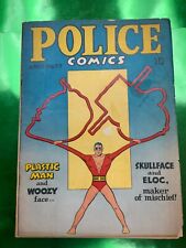 Police Comics #77 1948 PLASTIC MAN JACK COLE LOU FINE MANHUNTER SPIRIT SKULLFACE picture