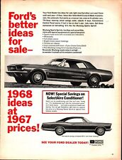 Vintage 1967 Ford Mustang better ideas Full Page Original Ad nostalgic b8 picture