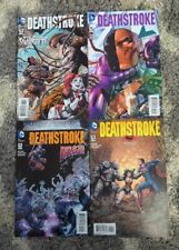 Run Of 4 2016 DC Deathstroke Comics #13-16 VF/NM #16 VARIANT COVER  picture