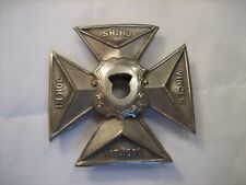 vintage IN HOC SIGNO VINCES pat 1858 medallion badge cross Knights Templar  picture