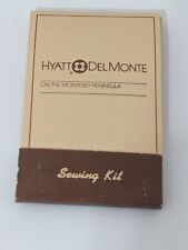 Hyatt Del Monte Vintage Complimentary Sewing/Travel Kit picture