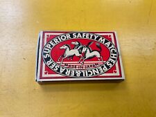 Superior Safety Match Stick Pencil And Eraser Novelty Set made in Japan picture