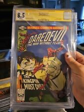 Daredevil #170  Signed by FRANK MILLER 1981 BULLSEYE CGC SS 8.5 picture
