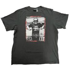 HARLEY DAVIDSON Mens SZ 2XL Black T-Shirt WILLIE 1981 Eagle Soars Alone picture