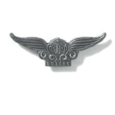 Boeing Stylized 1930s Wings Lapel Pin, Vintage Aviation   BOE-0108 picture