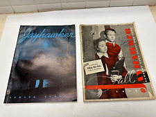 1939 University of Kansas JAYHAWKER Spring & Fall Magazines - Lawrence Kansas picture