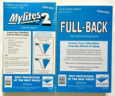 50 E. Gerber Current Comic Mylites 2 700M2 & 35 PT Full-Backs 675FB Set of 50 picture