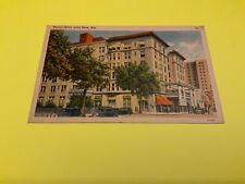 Little Rock, Arkansas ~ Marion Hotel  - Linen Vintage Postcard picture