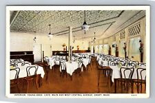 Onset, MA-Massachusetts, Interior Young Brothers Cafe Antique, Vintage Postcard picture