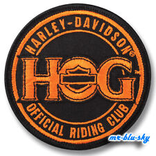Official Harley Davidson Riding Club Patch ~  Harley Owners Group H.O.G.  picture