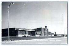 c1950's New Municipal Building View Ludington MI RPPC Photo Unposted Postcard picture