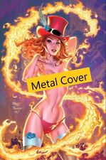 Deathrage #5 John Royle Firekiss Kickstarter Metal Variant Cover Merc Publishing picture