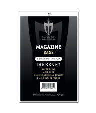 Max Pro Ultra Clear Magazine Bags - 8-3/4 x 11-1/8 - 100ct Pack picture