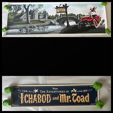 Disney JC Richard Wind In The Willows Mr. Toad Print + Title Card LE 150 Mondo picture