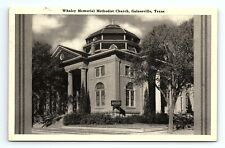 Whaley Memorial Methodist Church Gainesville Texas Vintage Postcard picture