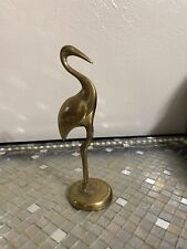 Vintage Flamingo Solid Brass picture