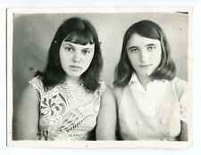 60's Beautiful girls teen portrait ussr vintage photo picture