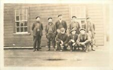 C-1910 Group men occupation Workers RPPC Photo Postcard 22-6802 picture