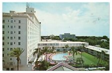 Clearwater Florida Vintage Postcard c1964 Jack Tar Hotel Bird's Eye View picture