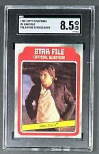 1980 Topps Star Wars HANS SOLO #4 SGC 8.5 Pop 1 NONE HIGHER picture