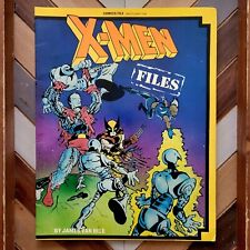 COMICS FILE MAGAZINE #1: X-MEN FILES VG+ (Heroes Pub. 1986) 1st Print VAN HISE picture