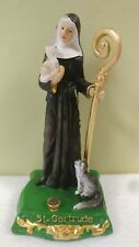 St. Gertrude, the Patron Saint of Cats - Figure picture