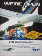 5/1992 PUB PLANE HOUSE CN-235 QC AIRCRAFT BINTER CANARIES CANARIES ILA BERLIN AD picture
