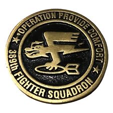 Operation Provide Comfort 389th Fighter Squadron Challenge Coin picture