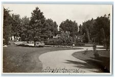 c1910's View Of Temple Square Grounds Salt Lake City Utah UT RPPC Photo Postcard picture