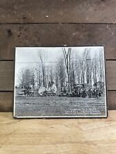 Vintage 1928 American Tel & Tel Co (AT&T) Work Crew Battle Creek Photo picture